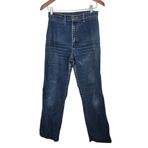 Wrangler Vintage Jeans Women Sz 6 80s Blue Tapered High Rise Western Retro Farm